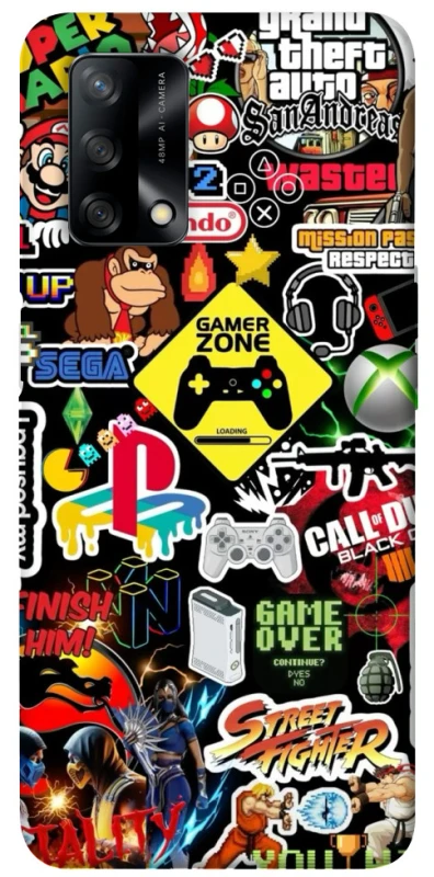 Чохол на Oppo A74 4G Gamer Zone фото 1 з 1