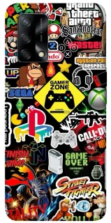 Чехол на Oppo A74 4G Gamer Zone фото 1 из 1