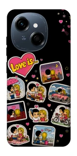 Чохол на TECNO Spark Go 1 Love is ver.3 фото 1 з 1