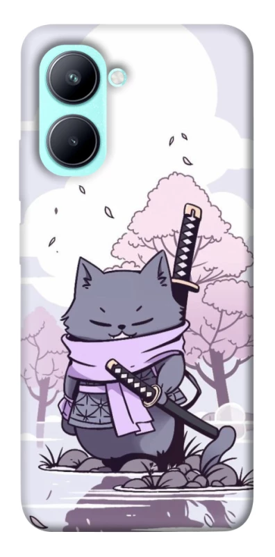 Чохол на Realme C33 Samurai cat фото 1 з 1