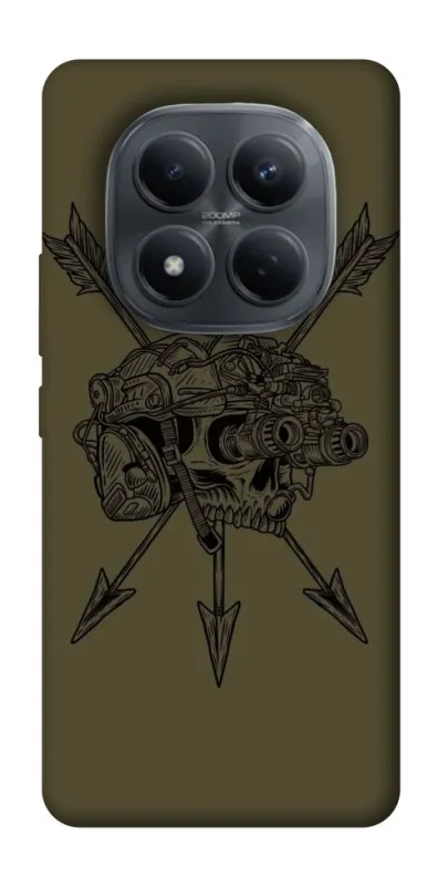 Чохол на Xiaomi Redmi Note 15 Pro 4G Mil skull фото 1 з 1