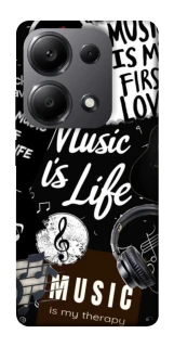 Чохол на Xiaomi Redmi Note 13 Pro 5G Music is Life фото 1 з 1