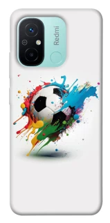 Чехол на Xiaomi Redmi 12C / Poco C55 Football Ball ver3 фото 1 из 1
