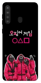 Чехол на Samsung Galaxy A21 squid game v5 фото 1 из 1