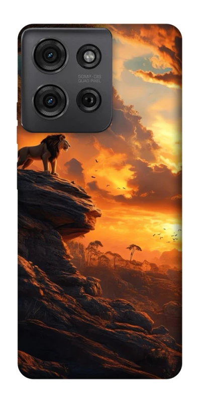 Чохол на Motorola Moto G75 lion king фото 1 з 1