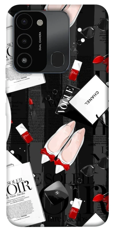 Чехол на TECNO Spark 8C Fashion collage ver.4 фото 1 из 1