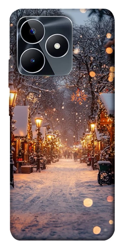 Чохол на Realme C53 Новорічний v50 фото 1 з 1