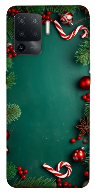 Чохол на Oppo Reno 5 Lite Новорічний v35 фото 1 з 1