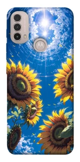 Чохол на Motorola Moto E40 Sunflowers фото 1 з 1