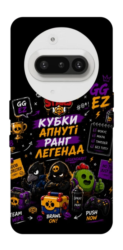 Чехол на Nothing Phone (3a) Brawl Stars collage фото 1 из 1