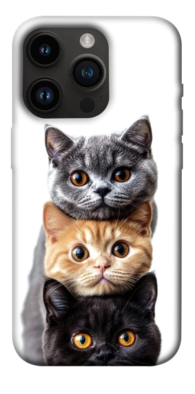 Чохол на Apple iPhone 14 Pro (6.1") Гарні котики фото 1 з 1