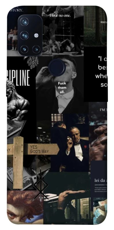 Чохол на OnePlus Nord N10 5G Men's style v2 фото 1 з 1