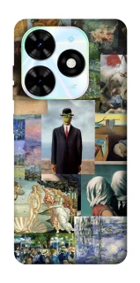 Чехол на TECNO Spark Go 2024 Art collage ver.4 фото 1 из 1