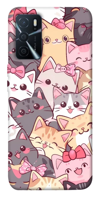 Чехол на Oppo A16s / A16 Cute Cat фото 1 из 1