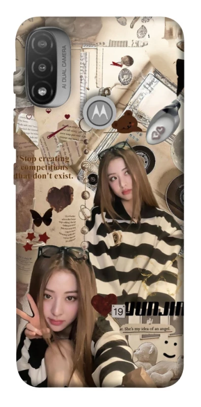 Чехол на Motorola Moto E20 Yunjin - LE SSERAFIM фото 1 из 1