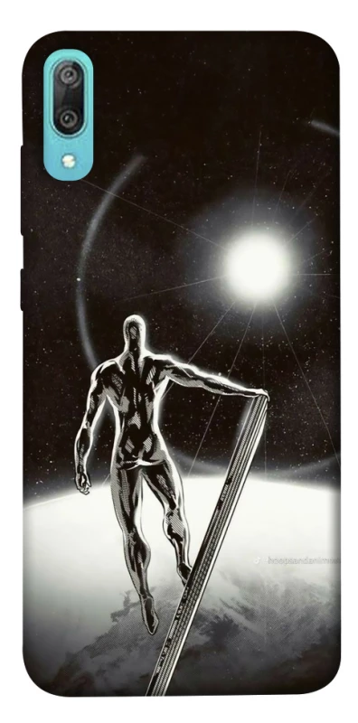 Чохол на Huawei Y6 Pro (2019) Срібний серфер фото 1 з 1