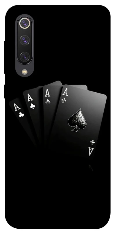 Чохол на Xiaomi Mi 9 SE Black Cards фото 1 з 1