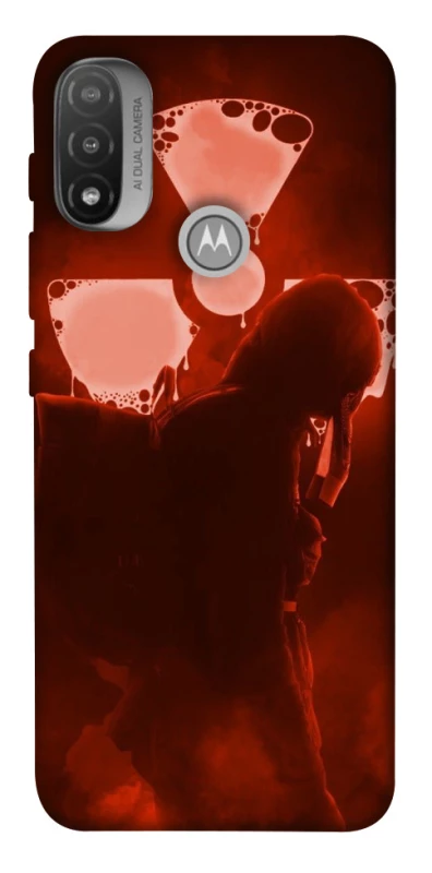 Чохол на Motorola Moto E20 Радіація v8 фото 1 з 1