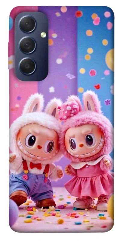 Чохол на Samsung Galaxy M54 5G Labubu twins ver.3 фото 1 з 1