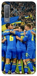 Чехол на Samsung A750 Galaxy A7 (2018) Сборная Украины v3 фото 1 из 1