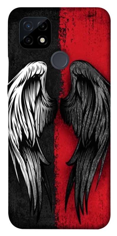 Чехол на Realme C21 Angel and Devil фото 1 из 1