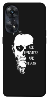 Чохол на Oppo Reno 8T 4G All Monsters are Human фото 1 з 1