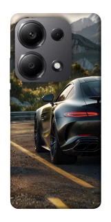 Чехол на Xiaomi Redmi Note 13 Pro 4G Car in the mountains фото 1 из 1