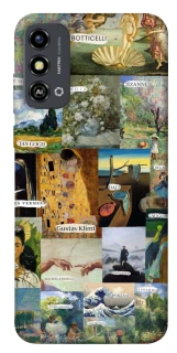 Чехол на ZTE Blade A53 Art collage ver.8 фото 1 из 1