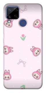 Чохол на Realme C15 Labubu Flower фото 1 з 1