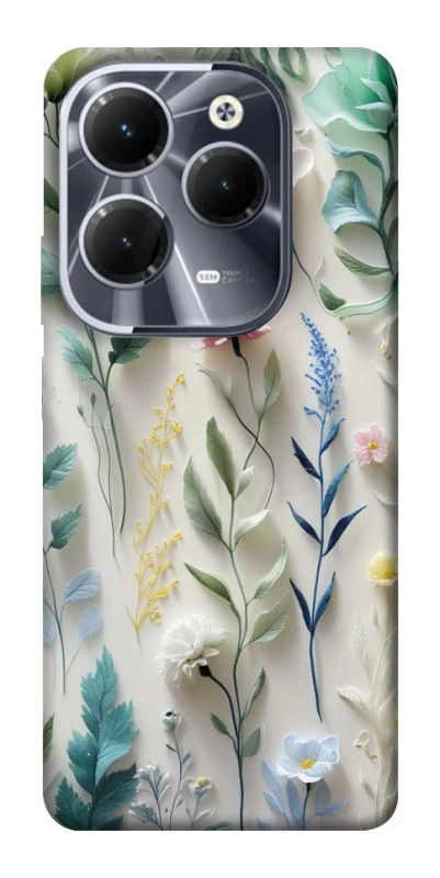 Чохол на Infinix Hot 40 Pro Floral design ver.3 фото 1 з 1