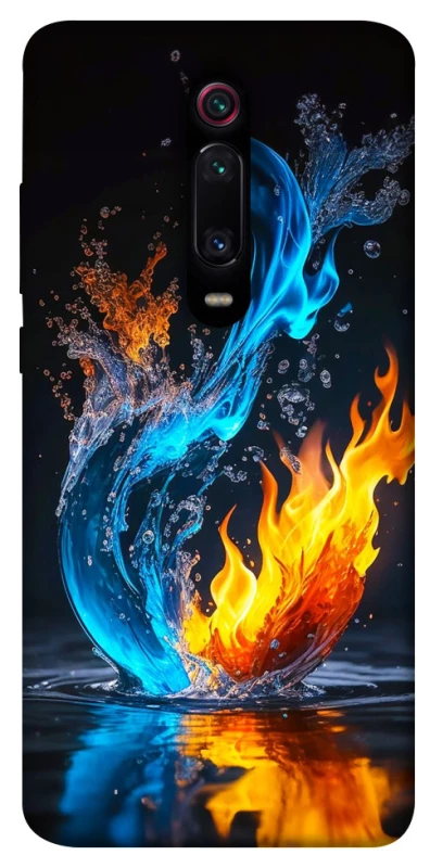 Чехол на Xiaomi Redmi K20 / K20 Pro / Mi9T / Mi9T Pro Water And Fire фото 1 из 1