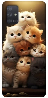 Чехол на Samsung Galaxy A71 Чехол Kittie Love v2 фото 1 из 1