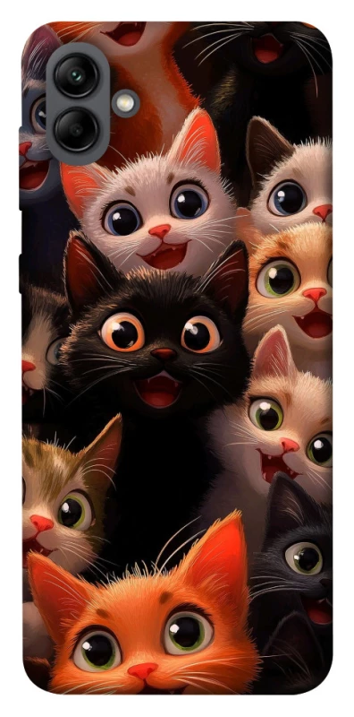 Чохол на Samsung Galaxy A04 happy cats фото 1 з 1