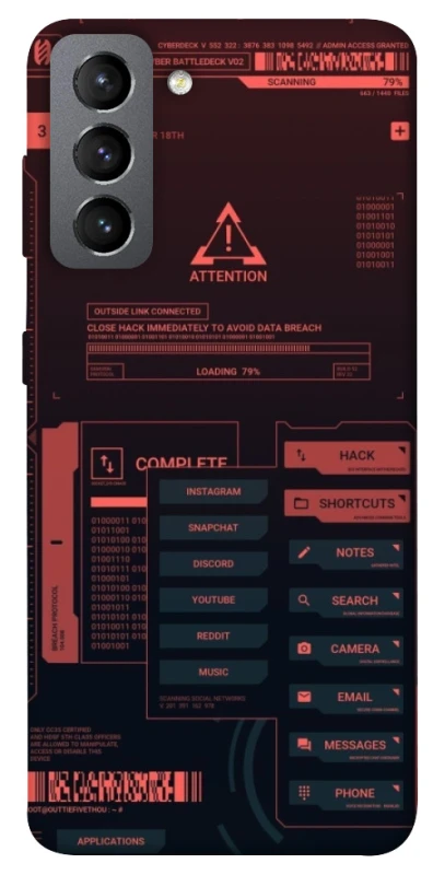 Чохол на Samsung Galaxy S21 FE Attention фото 1 з 1