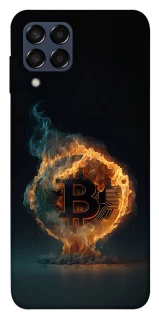 Чохол на Samsung Galaxy M33 5G Fire Bitcoin фото 1 з 1