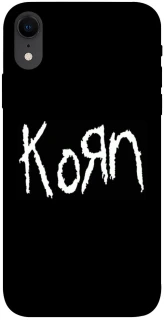 Чохол на Apple iPhone XR (6.1") Korn logo фото 1 Чохол на Apple iPhone XR (6.1") Korn logo фото 1 з 1