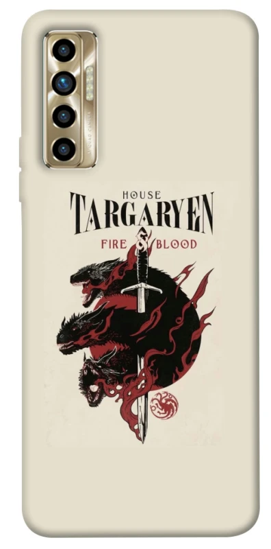 Чохол на TECNO Camon 17P House of the Dragon ver.4 фото 1 з 1