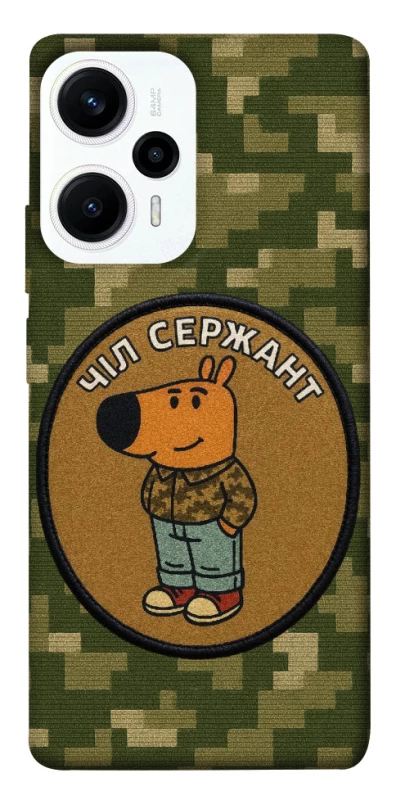 Чехол на Xiaomi Poco F5 / Note 12 Turbo Чил сержант фото 1 из 1