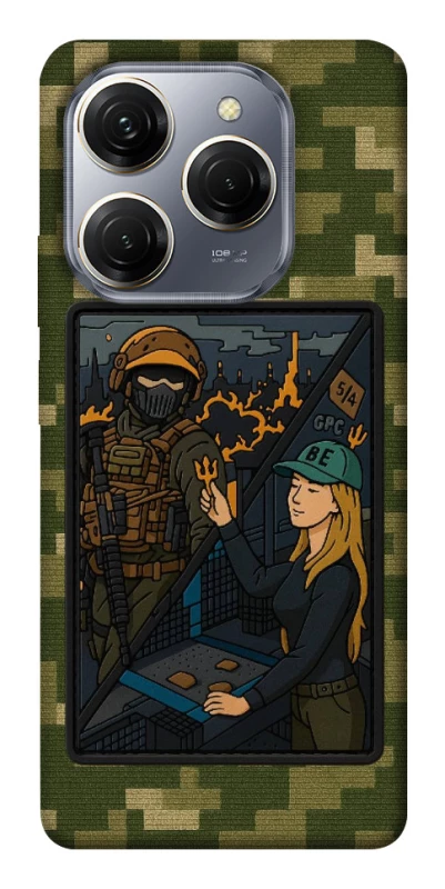 Чохол на TECNO Spark 20 Pro Volonter фото 1 з 1