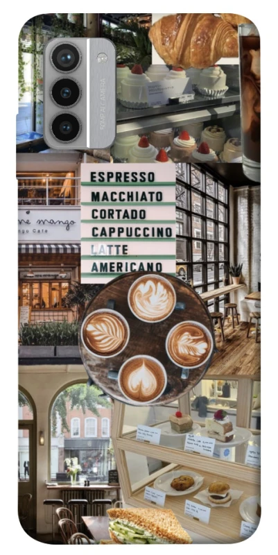 Чохол на Nokia G42 Coffee collage ver.5 фото 1 з 1