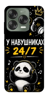 Чехол на ZTE Nubia V70 Design У навушниках 24/7 фото 1 из 1
