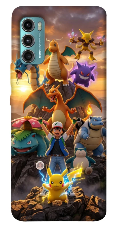Чохол на Motorola Moto G60 Pokemon фото 1 з 1