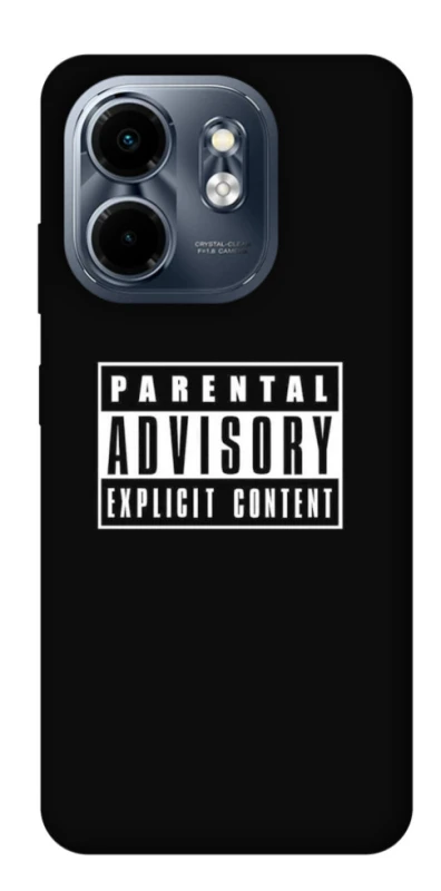 Чехол на Infinix Smart 9 4G / Hot 50i Parental Advisory Label фото 1 из 1