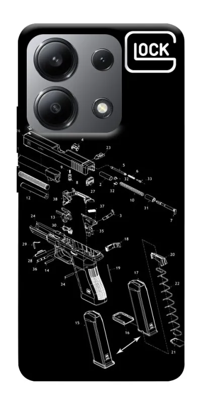 Чохол на Xiaomi Redmi Note 13 4G LOCK фото 1 з 1