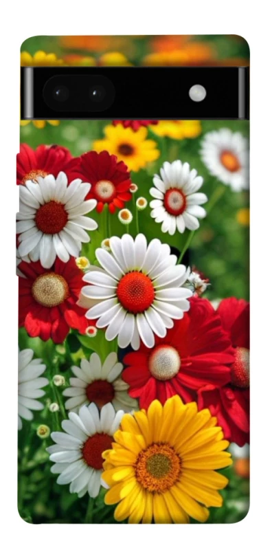 Чохол на Google Pixel 6a Flowers v11 фото 1 з 1