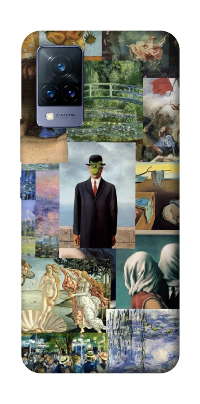 Чехол на Vivo V21 Art collage ver.4 фото 1 из 1