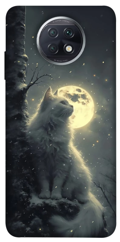 Чохол на Xiaomi Redmi Note 9 5G / Note 9T Кіт під місяцем фото 1 з 1