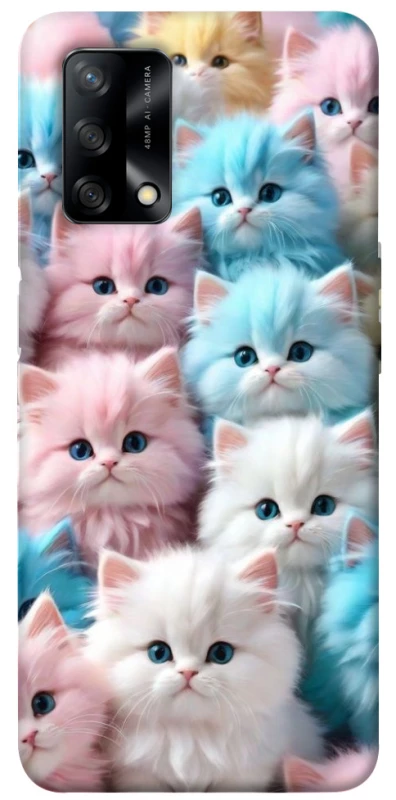 Чехол на Oppo A74 4G Kittie Love фото 1 из 1