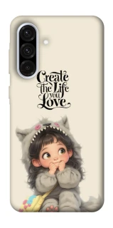 Чохол на Samsung Galaxy A36 5G Create the life you love фото 1 з 1