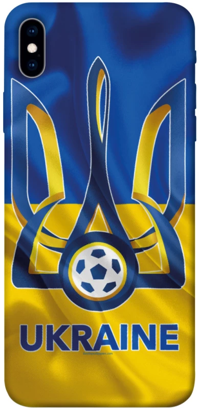 Чохол на Apple iPhone XS Max (6.5") Футбольний Герб v3 фото 1 з 1